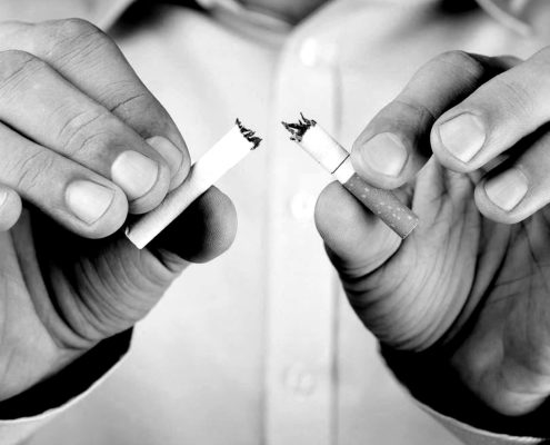 tabagismo: dipendenza da nicotina; antismoking